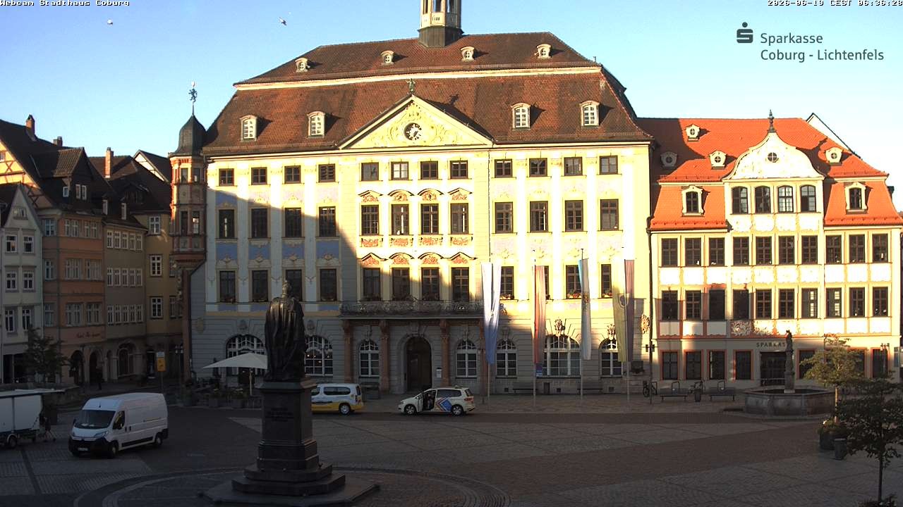 Archiv Foto Webcam Stadthaus Coburg