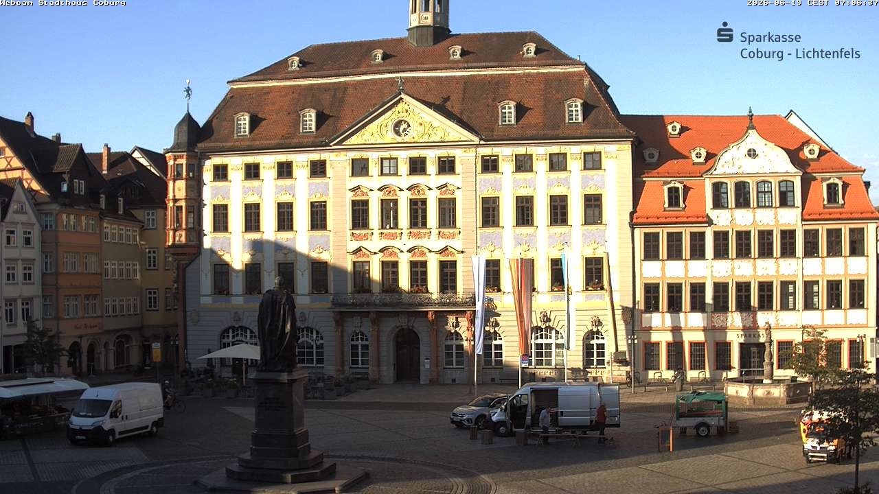 Archiv Foto Webcam Stadthaus Coburg