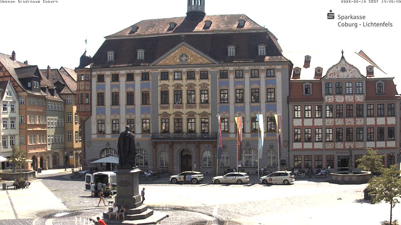 Archived image Webcam Council Office Building Coburg