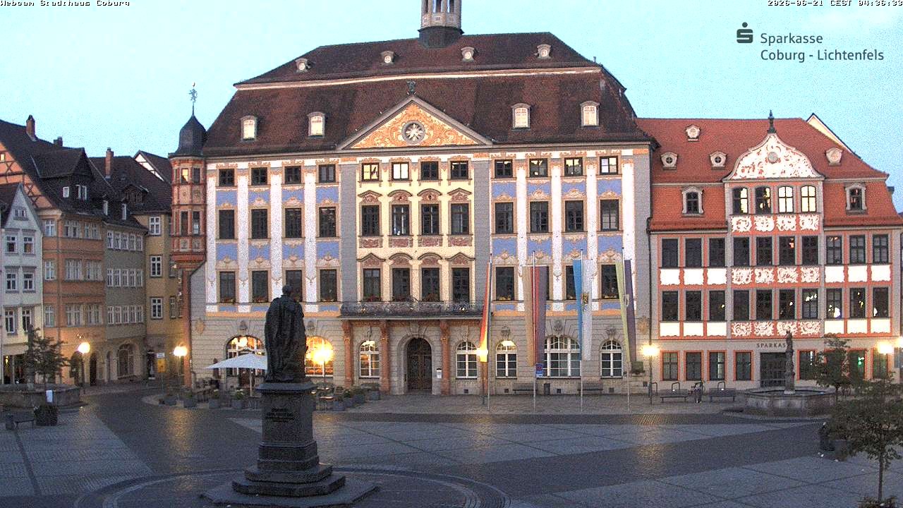Archiv Foto Webcam Stadthaus Coburg