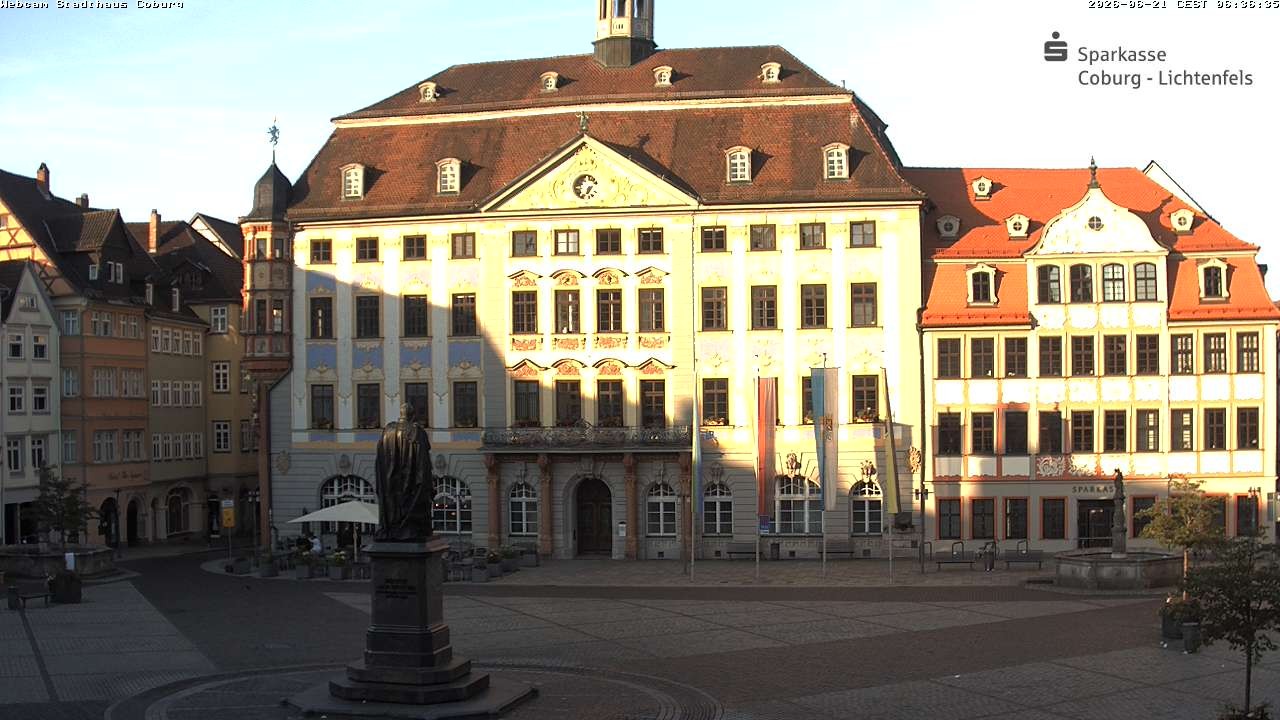 Archiv Foto Webcam Stadthaus Coburg