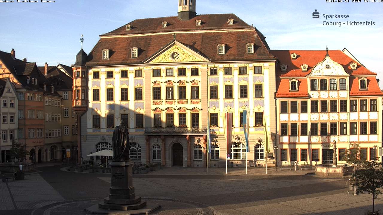 Archiv Foto Webcam Stadthaus Coburg