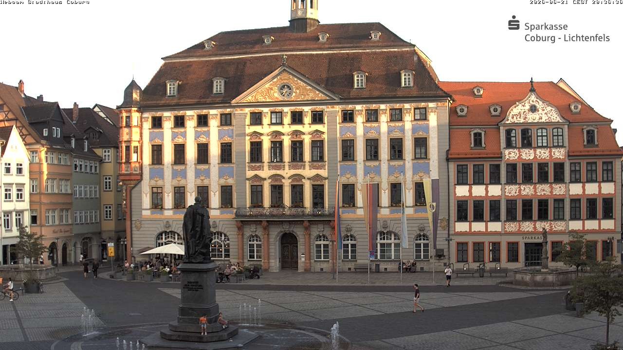 Archiv Foto Webcam Stadthaus Coburg