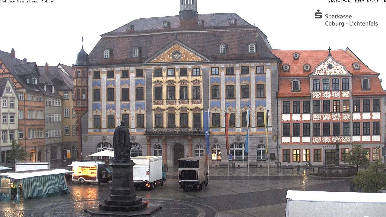 Archiv Foto Webcam Stadthaus Coburg