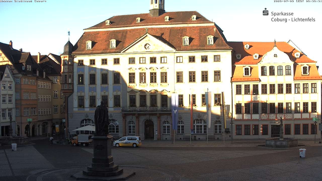 Archiv Foto Webcam Stadthaus Coburg