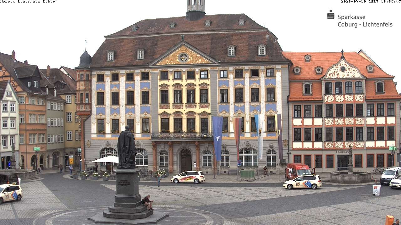 Archiv Foto Webcam Stadthaus Coburg