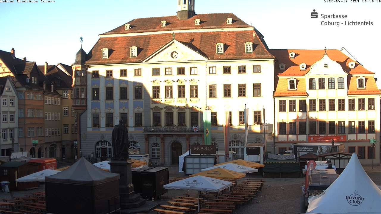 Archived image Webcam Council Office Building Coburg