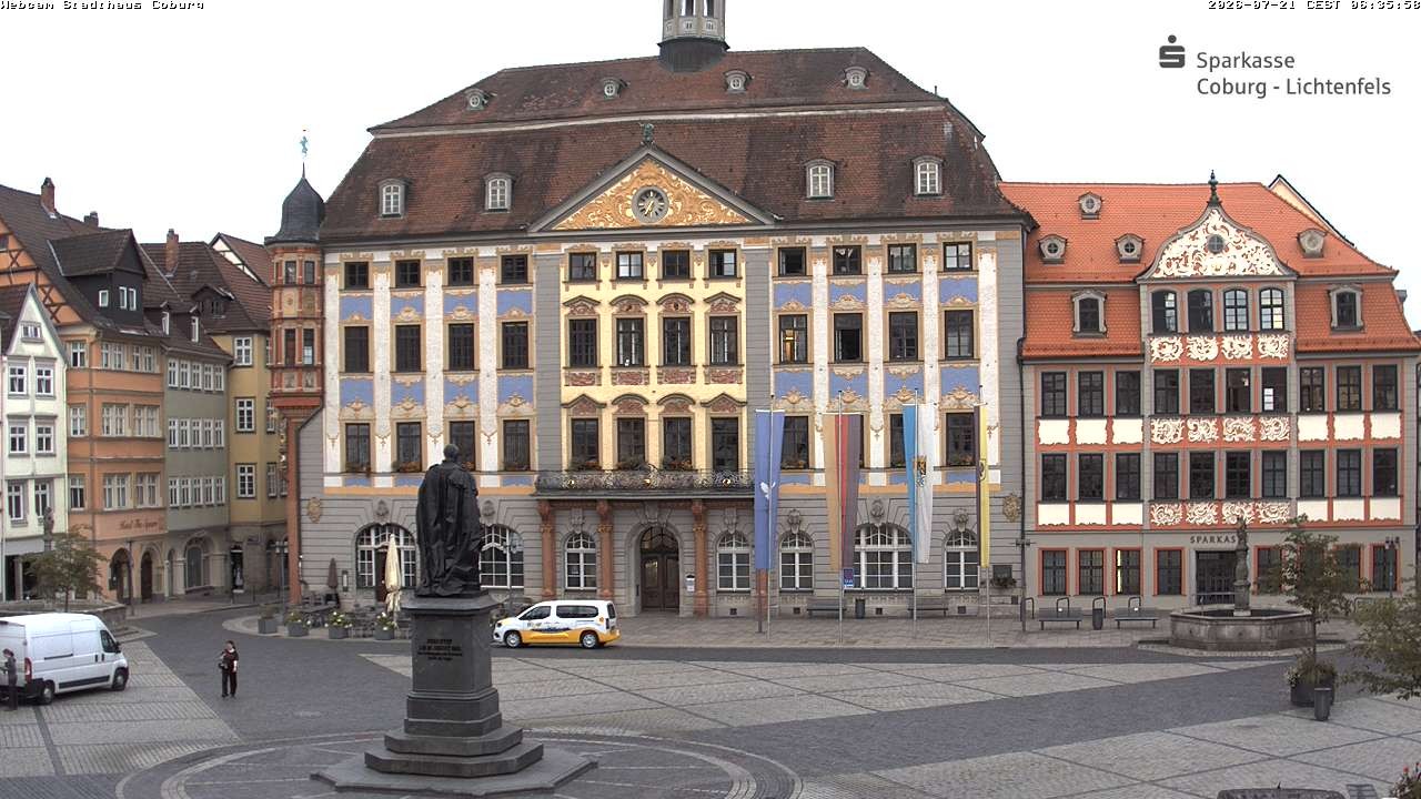 Archiv Foto Webcam Stadthaus Coburg