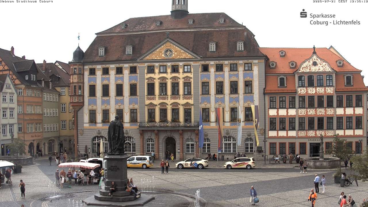 Archiv Foto Webcam Stadthaus Coburg