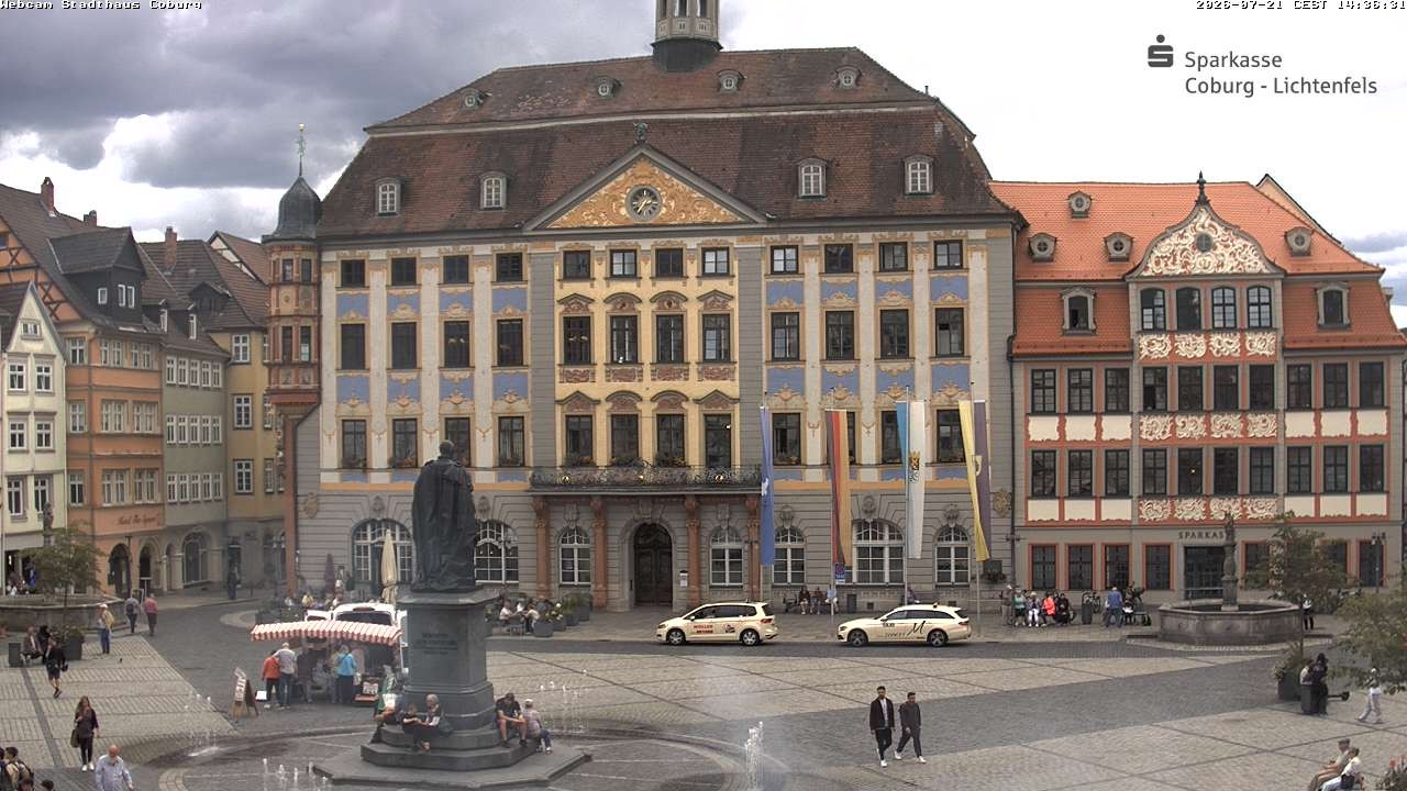 Archiv Foto Webcam Stadthaus Coburg
