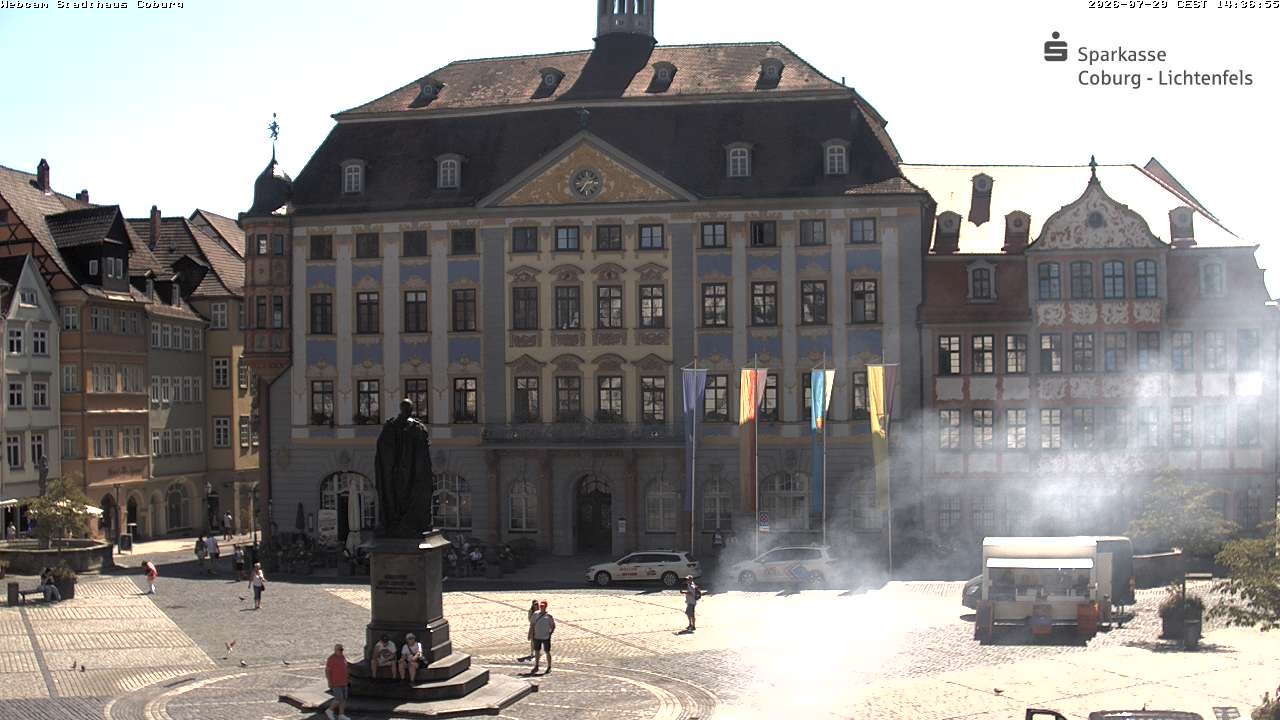 Archiv Foto Webcam Stadthaus Coburg