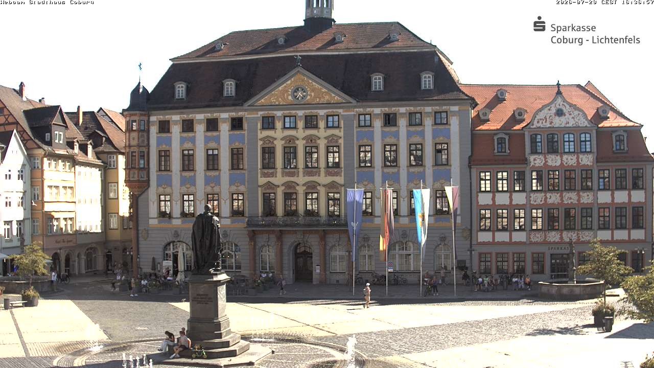 Archiv Foto Webcam Stadthaus Coburg