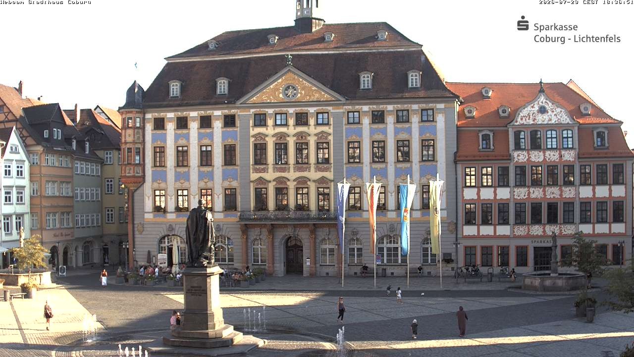 Archiv Foto Webcam Stadthaus Coburg
