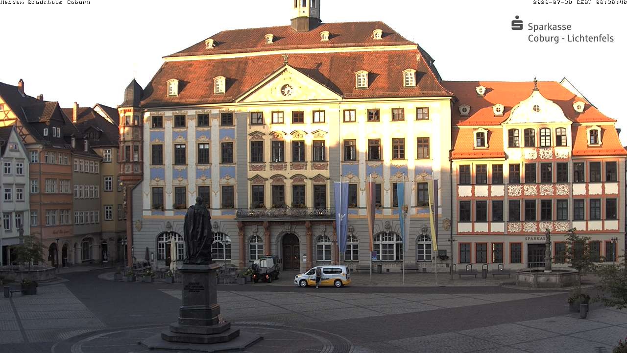 Archiv Foto Webcam Stadthaus Coburg