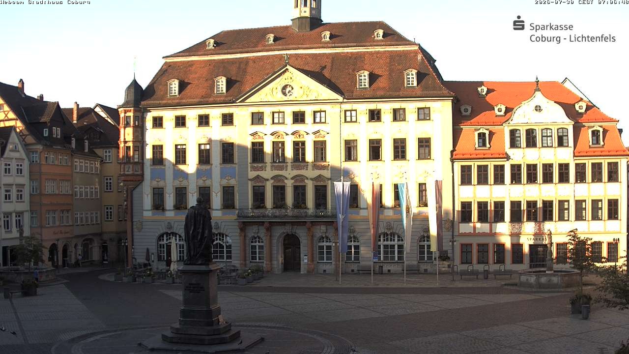 Archiv Foto Webcam Stadthaus Coburg