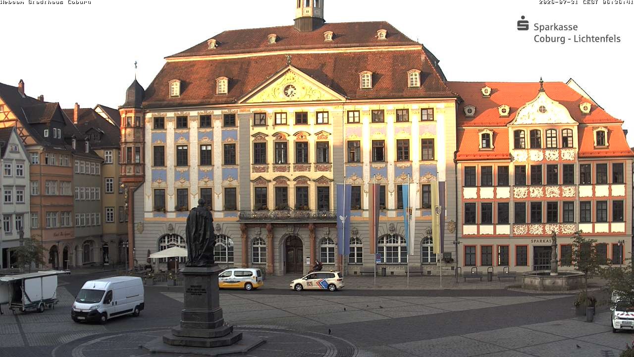 Archiv Foto Webcam Stadthaus Coburg
