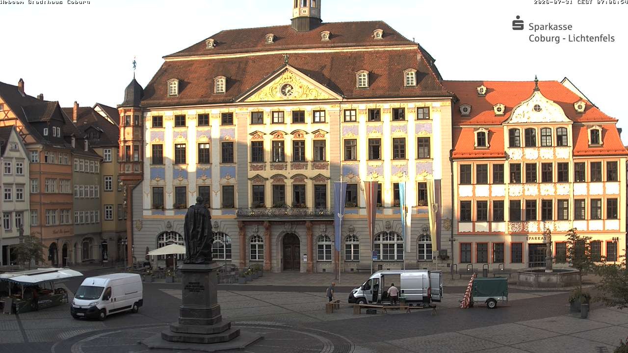 Archiv Foto Webcam Stadthaus Coburg