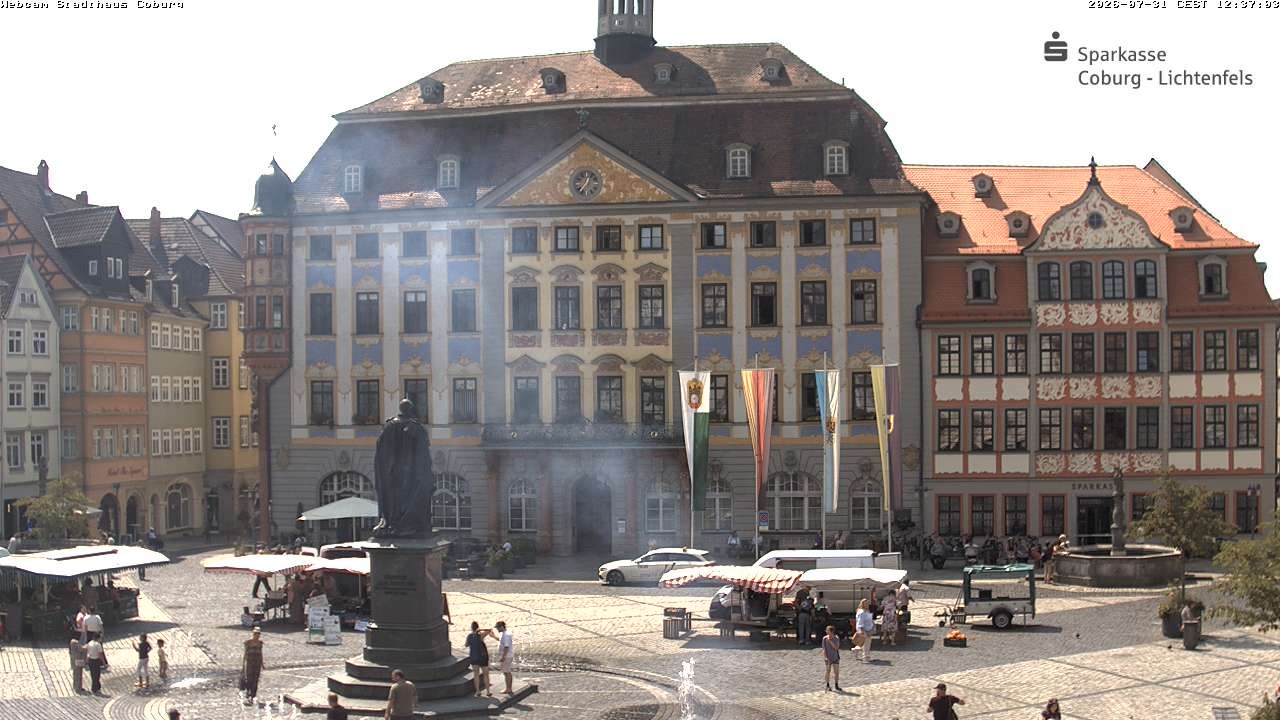Archiv Foto Webcam Stadthaus Coburg
