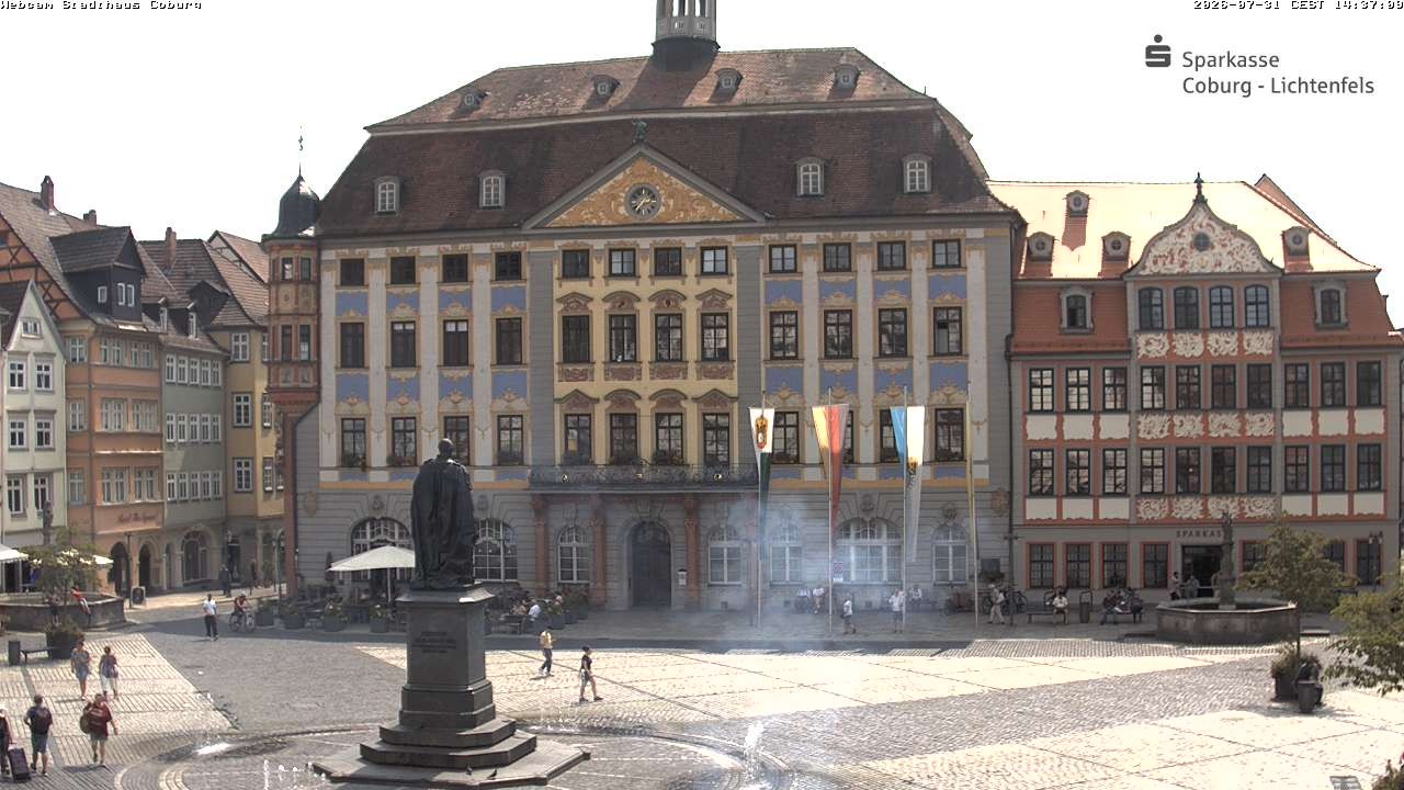 Archiv Foto Webcam Stadthaus Coburg