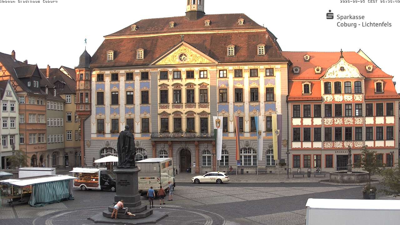 Archived image Webcam Council Office Building Coburg
