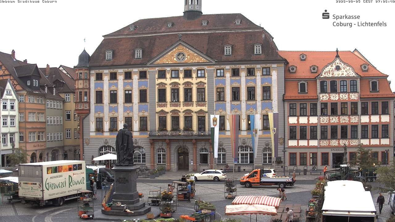 Archived image Webcam Council Office Building Coburg