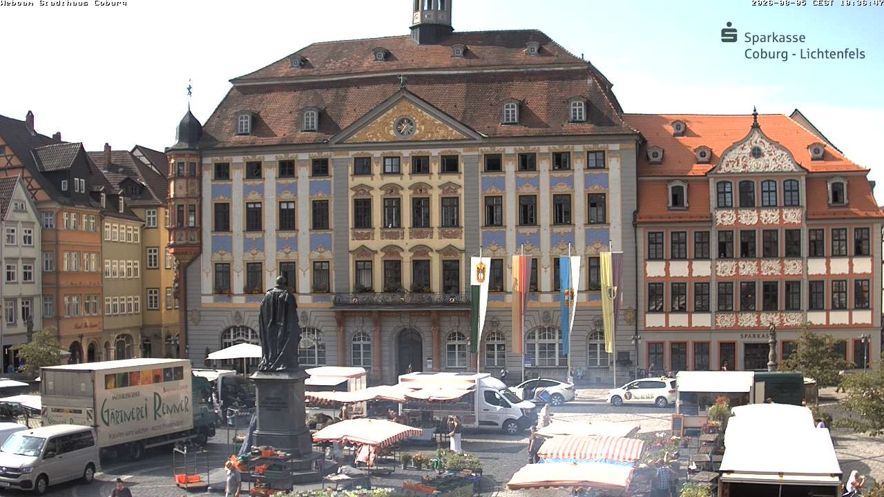 Archived image Webcam Council Office Building Coburg