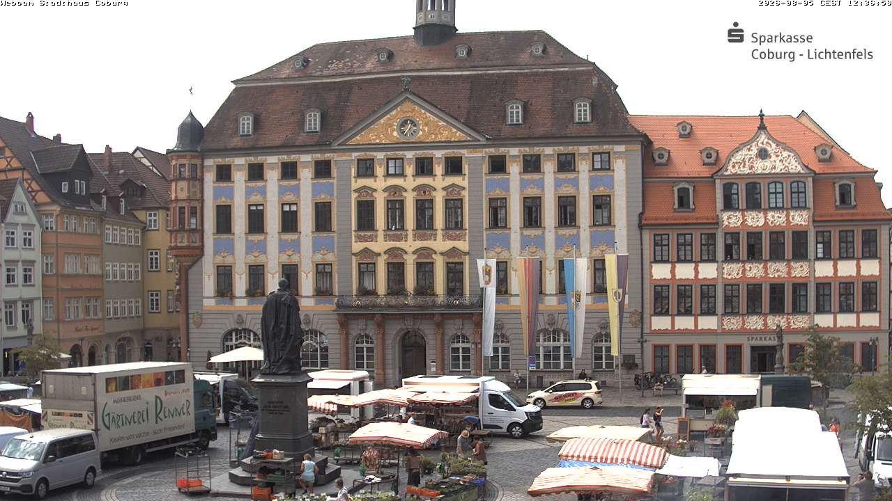 Archived image Webcam Council Office Building Coburg