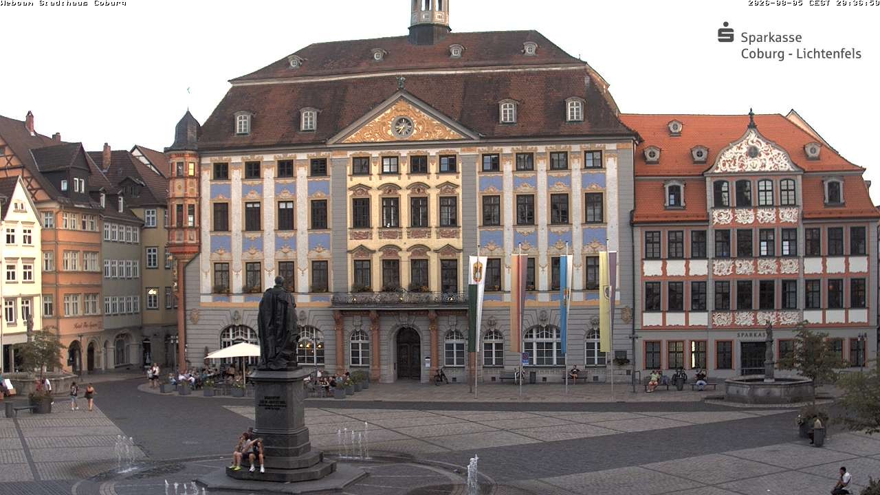 Archived image Webcam Council Office Building Coburg