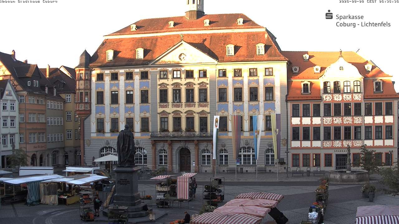 Archiv Foto Webcam Stadthaus Coburg