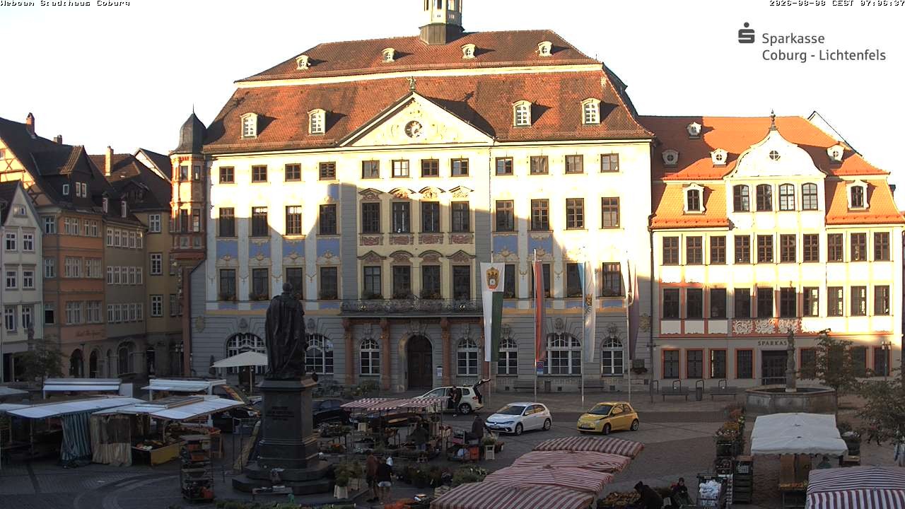 Archiv Foto Webcam Stadthaus Coburg