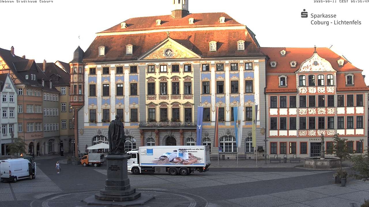 Archiv Foto Webcam Stadthaus Coburg