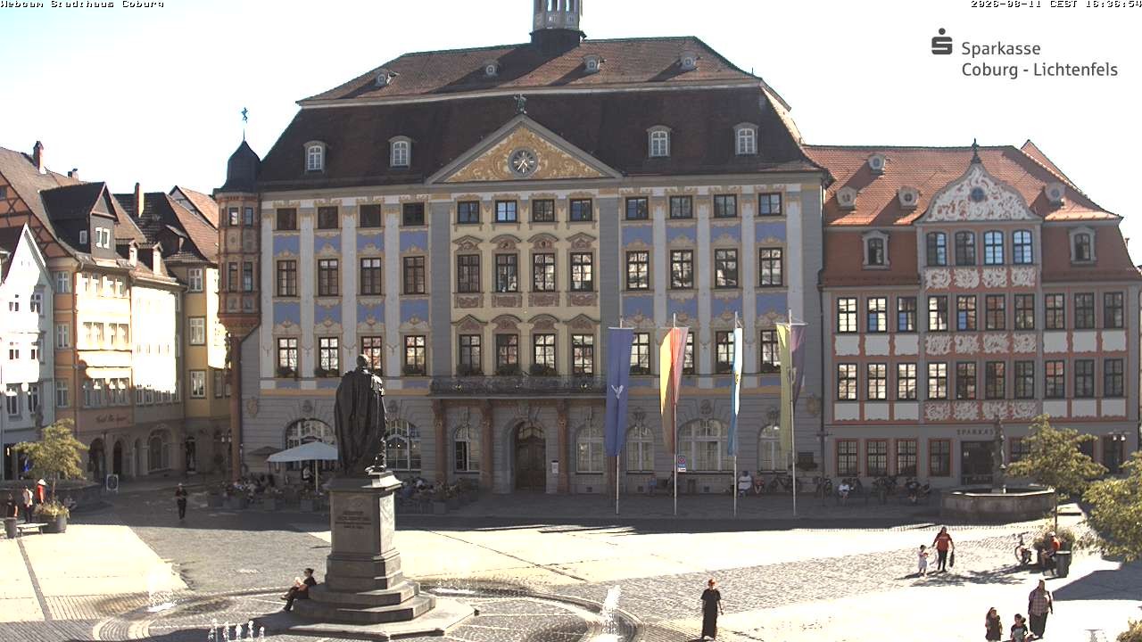 Archiv Foto Webcam Stadthaus Coburg