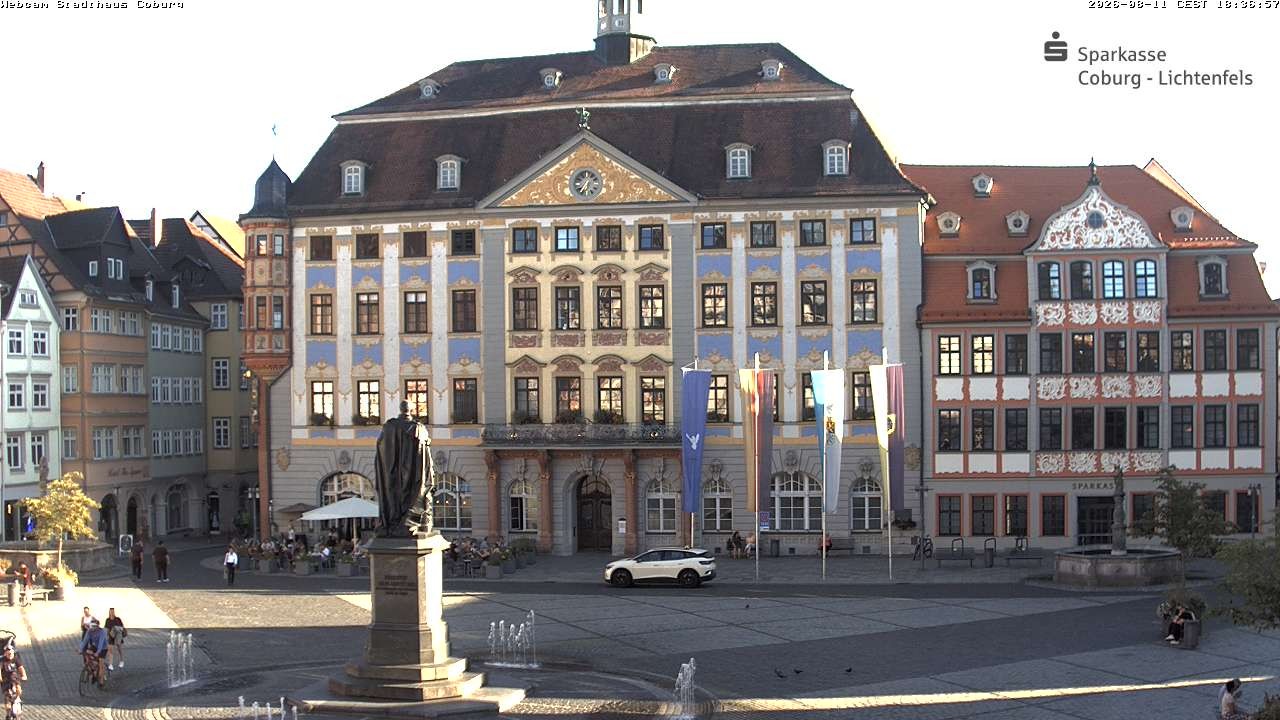 Archiv Foto Webcam Stadthaus Coburg