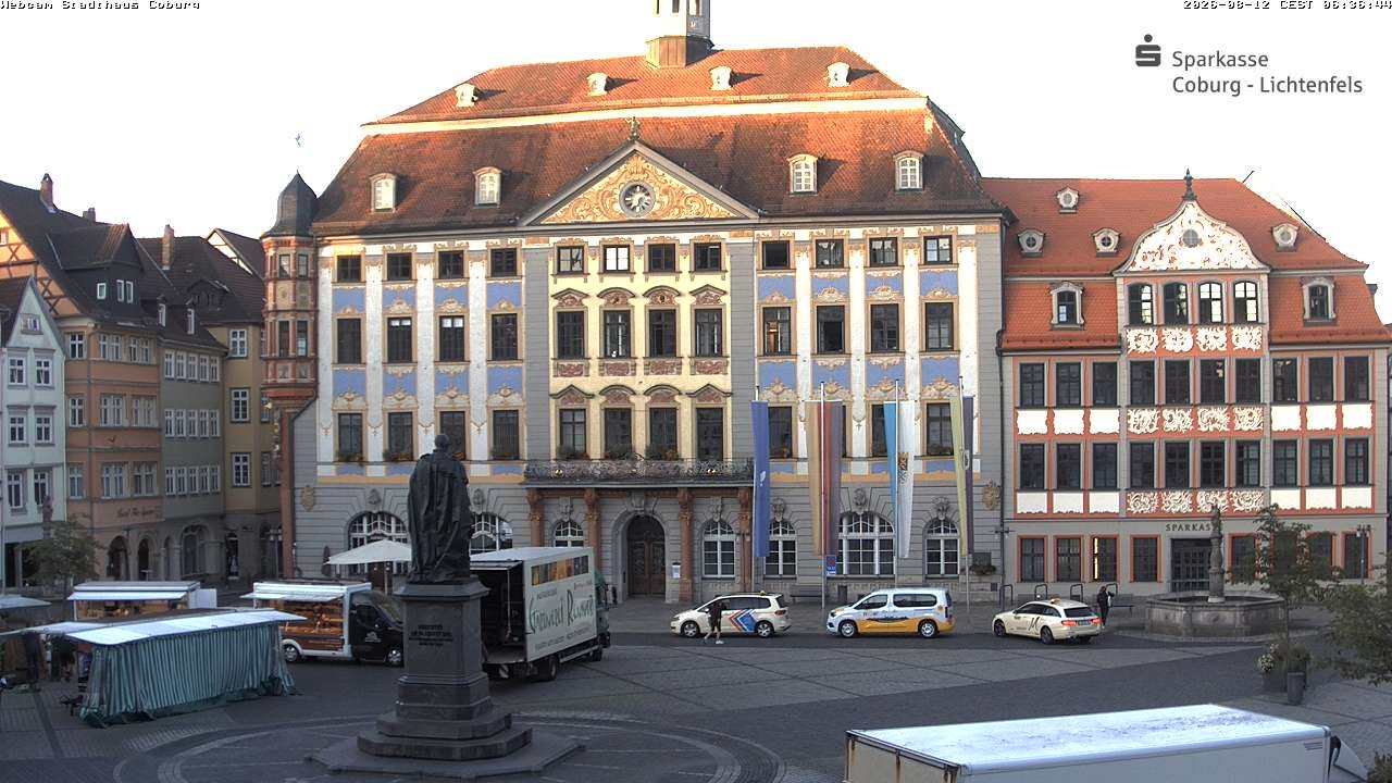 Archiv Foto Webcam Stadthaus Coburg