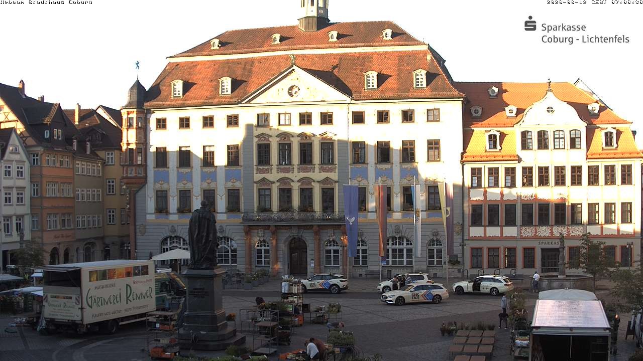 Archiv Foto Webcam Stadthaus Coburg