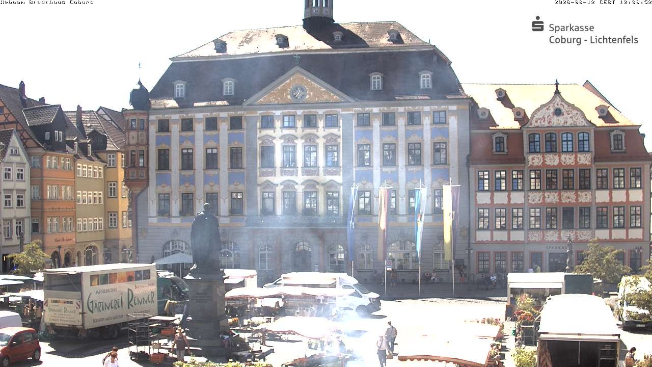Archiv Foto Webcam Stadthaus Coburg
