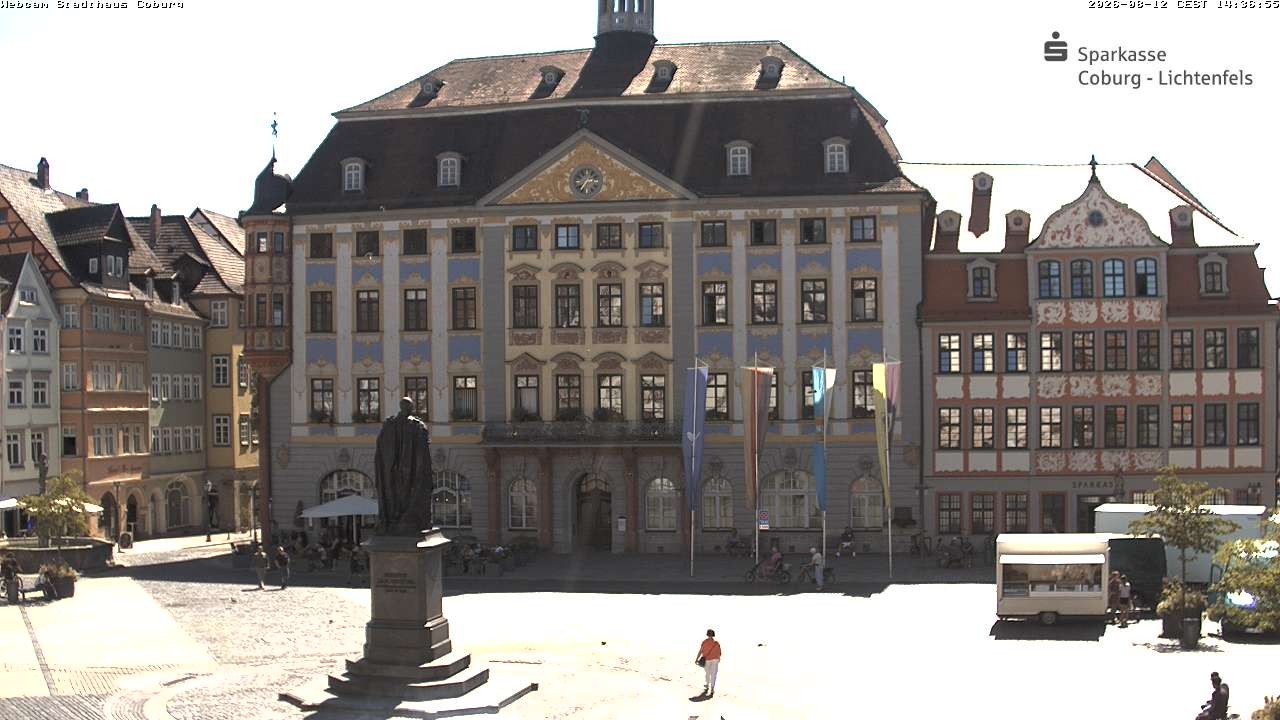 Archiv Foto Webcam Stadthaus Coburg