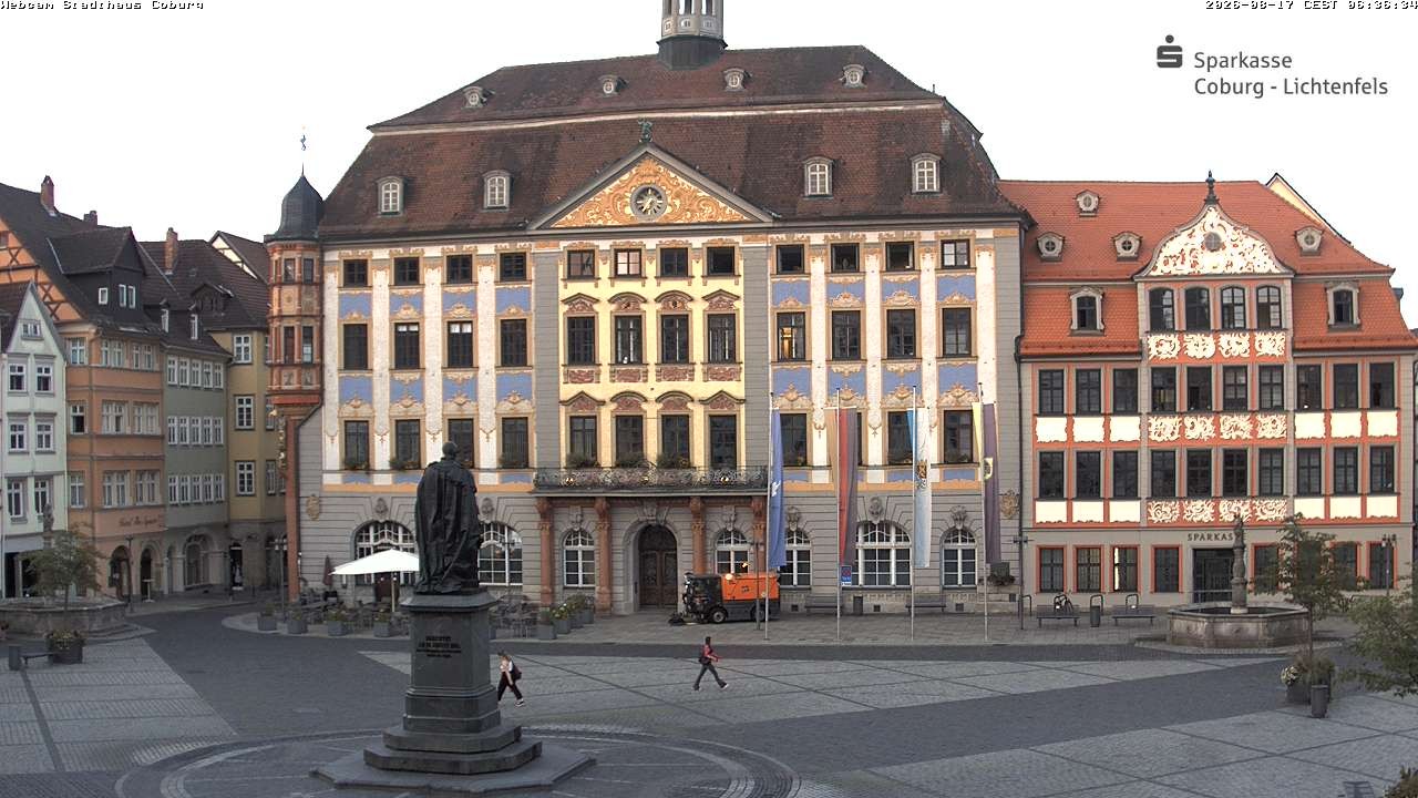 Archiv Foto Webcam Stadthaus Coburg