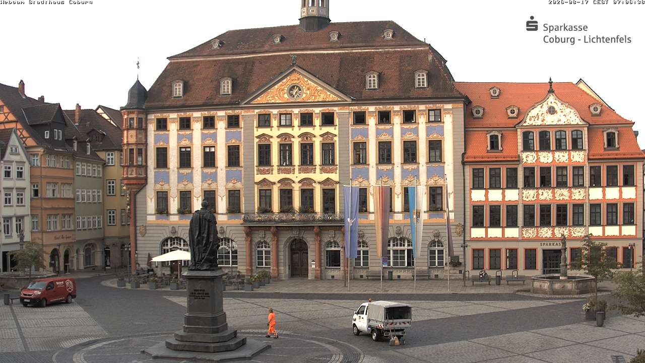Archiv Foto Webcam Stadthaus Coburg