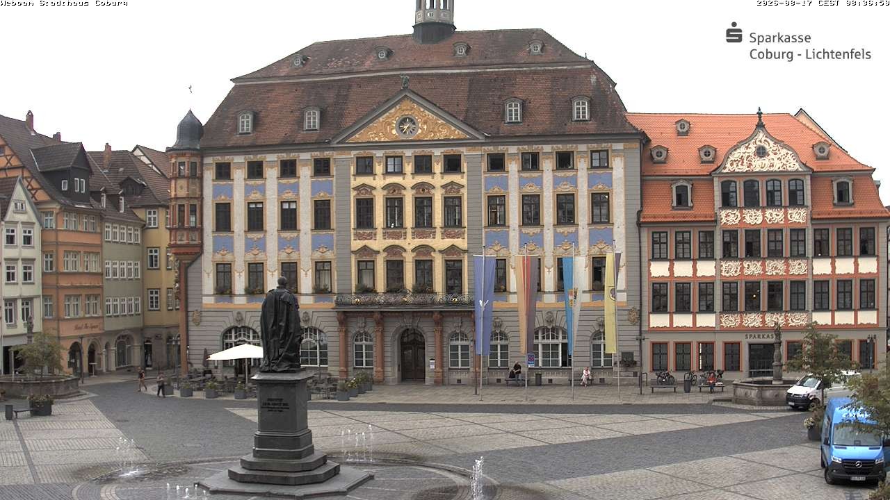 Archiv Foto Webcam Stadthaus Coburg