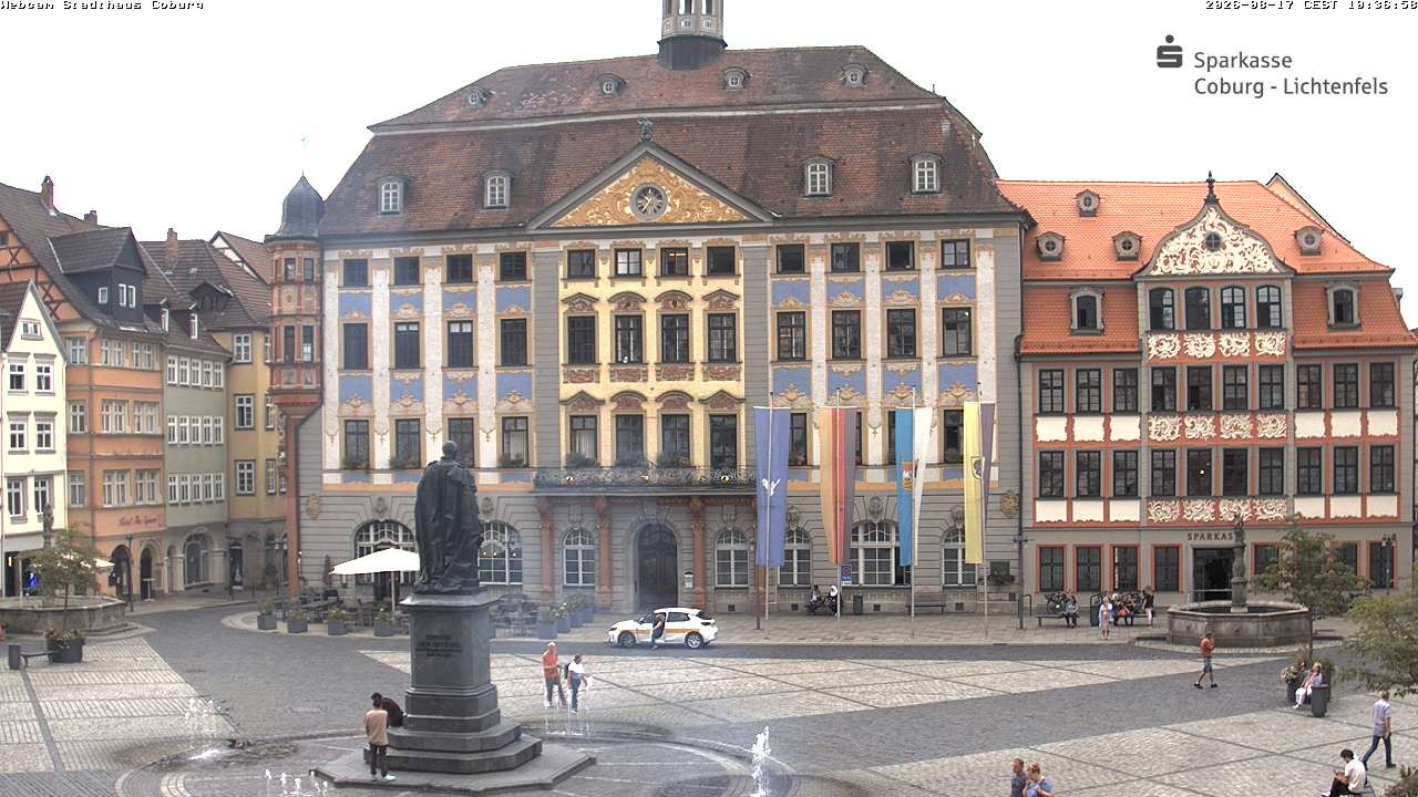 Archiv Foto Webcam Stadthaus Coburg