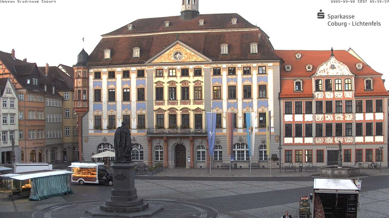 Archiv Foto Webcam Stadthaus Coburg