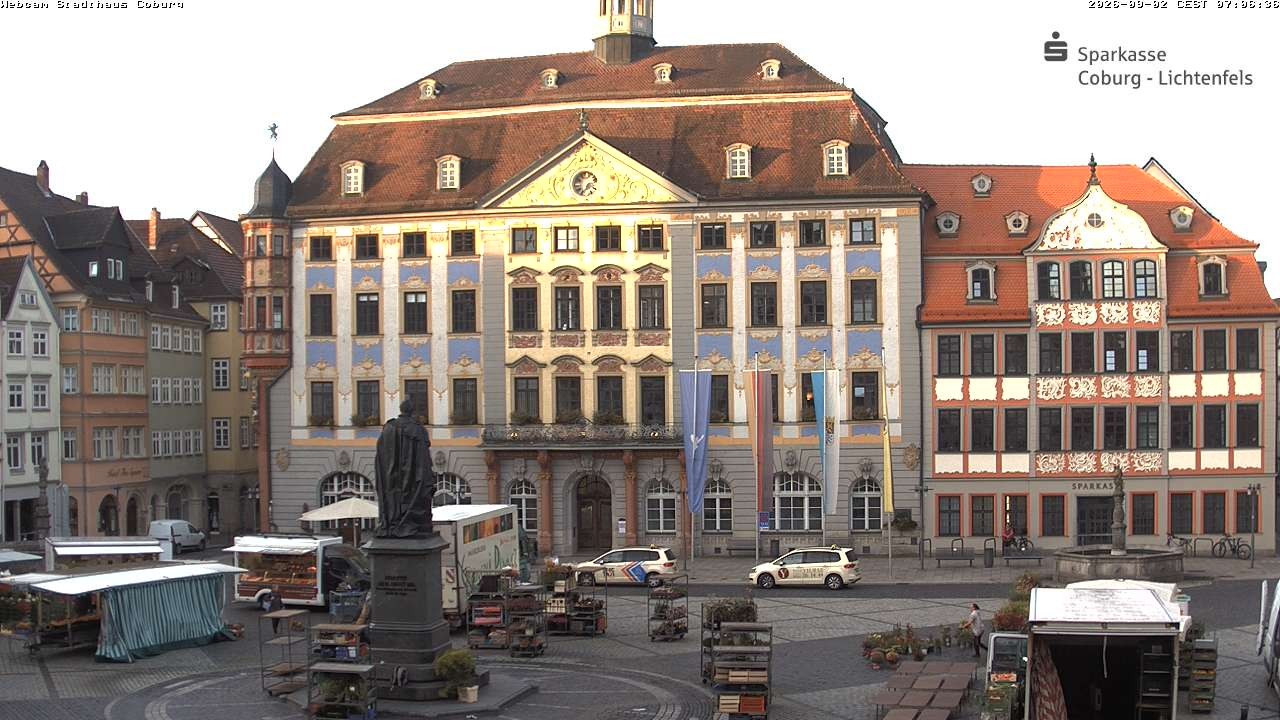 Archiv Foto Webcam Stadthaus Coburg
