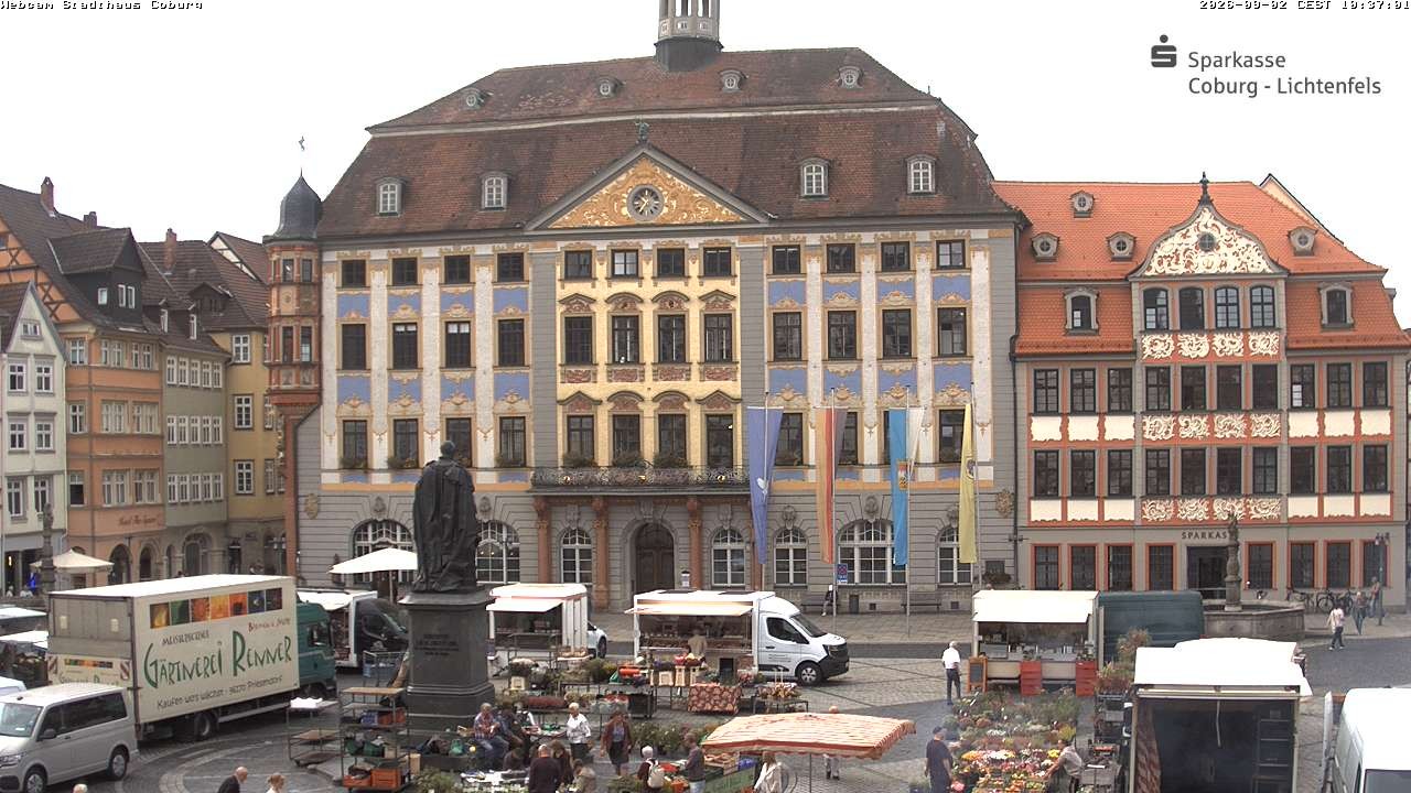 Archiv Foto Webcam Stadthaus Coburg