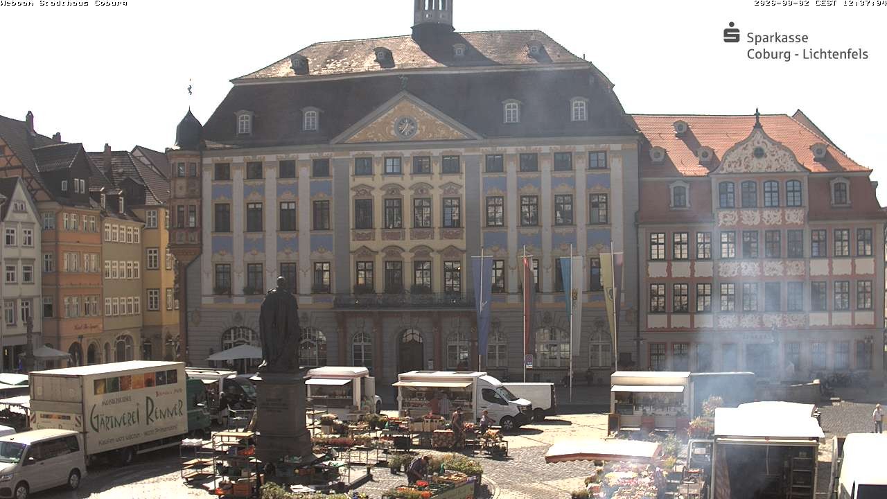 Archiv Foto Webcam Stadthaus Coburg