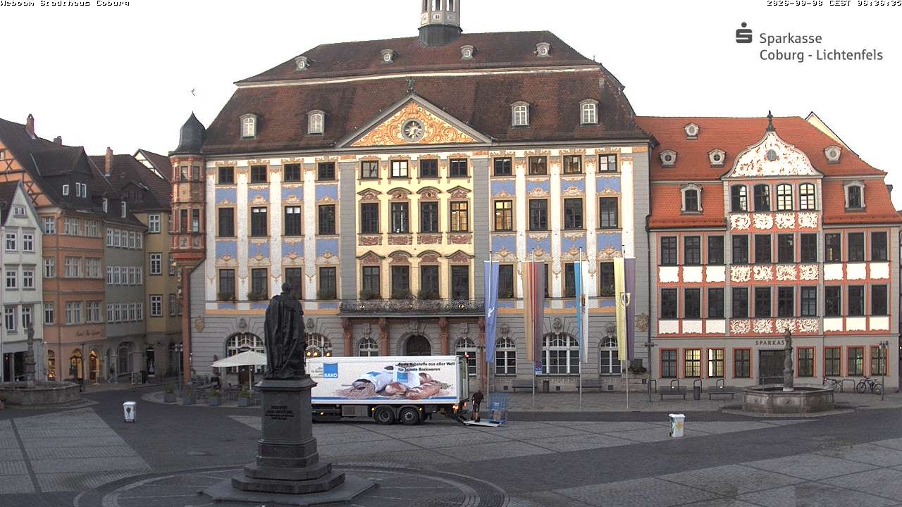 Archiv Foto Webcam Stadthaus Coburg