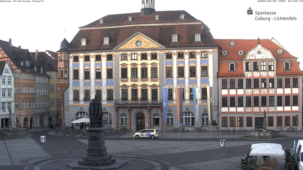 Archiv Foto Webcam Stadthaus Coburg