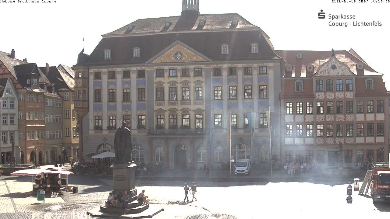 Archiv Foto Webcam Stadthaus Coburg