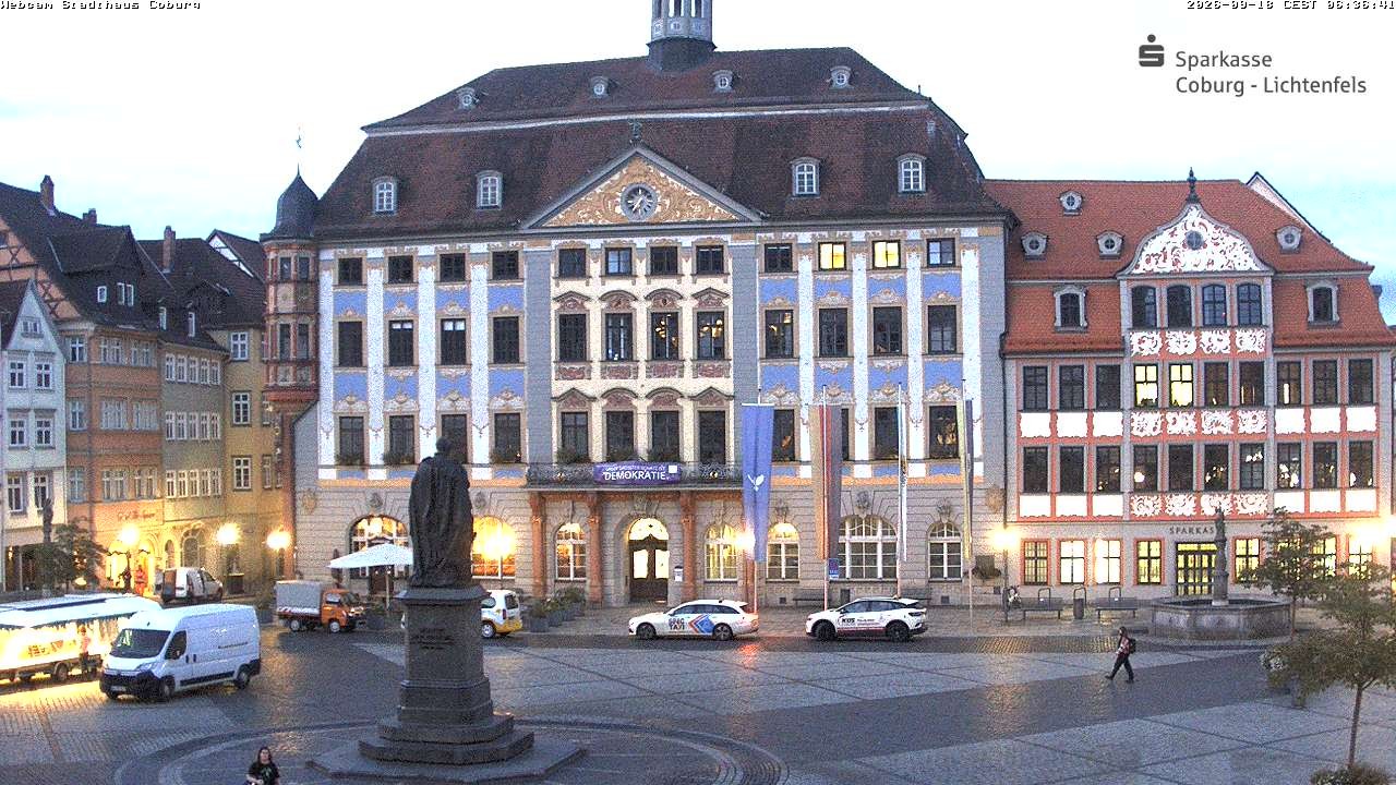 Archiv Foto Webcam Stadthaus Coburg
