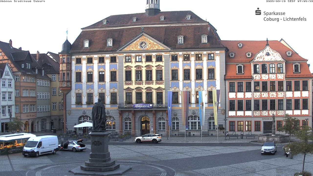 Archiv Foto Webcam Stadthaus Coburg